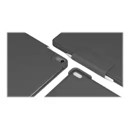 Logitech Slim Folio Pro - Clavier et étui - rétroéclairé - Bluetooth - AZERTY - Français - pour Apple 11... (920-009684)_9